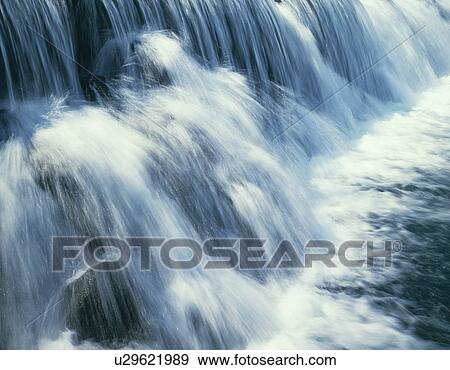 Stock Photo - Waterfall. Fotosearch
