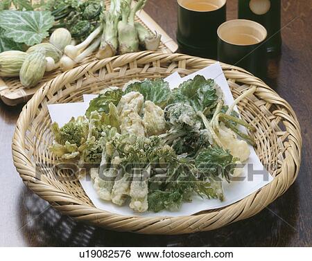 Stock Photograph - Wild plant tempuras. Fotosearch
