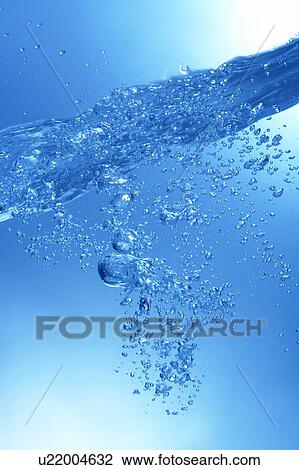 Air bubbles in water, close up, blue background View Large Photo Image Stock Image - Air bubbles in water, close up, blue background. Fotosearch
