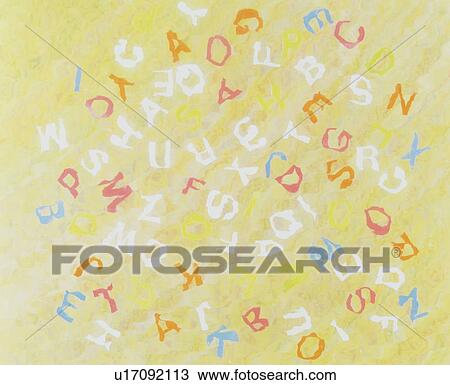 Stock Image - Alphabet letters. Fotosearch