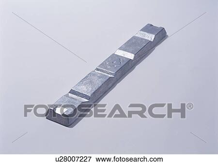 Aluminium ingot View Large Photo Image Stock Photo - Aluminium ingot. Fotosearch