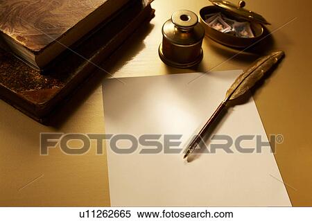 Stock Photography - Antique hotel stationery. Fotosearch
