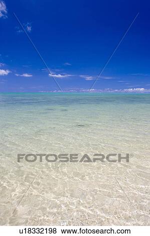 Stock Photo - Beach, Ishigaki Island, Okinawa Prefecture, Japan. Fotosearch