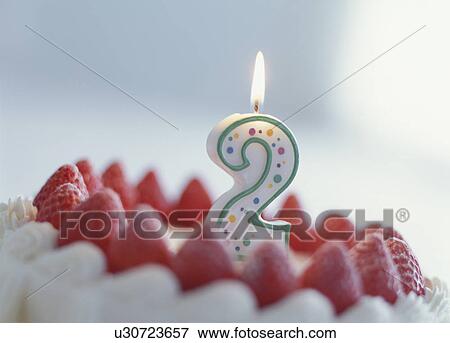 Stock Photo - Birthday cake. Fotosearch