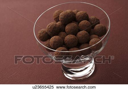 Stock Photography - Bowl of truffles. Fotosearch