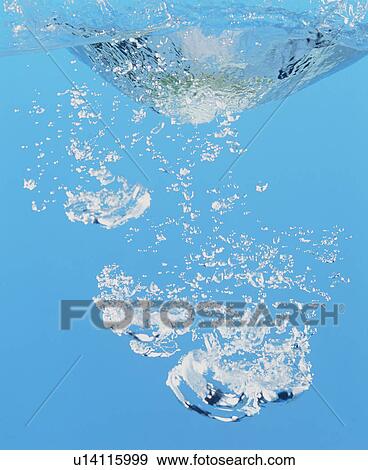 Stock Photo - Bubbles underwater. Fotosearch