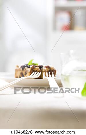 Cake and herbal tea View Large Photo Image Stock Photo - Cake and herbal tea. Fotosearch