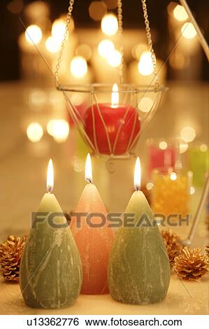 Stock Photograph - Candles. Fotosearch