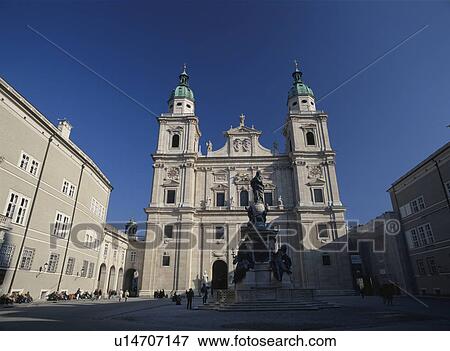 Stock Photo - Cathedral in Salzburg, Austria. Fotosearch