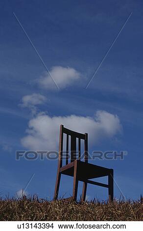 Chair on hill against cloudy sky. Mt Yatsugatake, Yamanashi Prefecture, Japan View Large Photo Image Picture - Chair on hill against cloudy sky. Mt Yatsugatake, Yamanashi Prefecture, Japan. Fotosearch