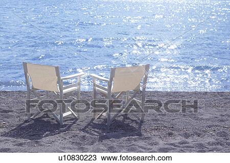 Chairs by the lake View Large Photo Image Stock Image - Chairs by the lake. Fotosearch