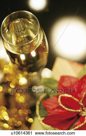 Champagne and Christmas presents View Large Photo Image Stock Image - Champagne and Christmas presents. Fotosearch