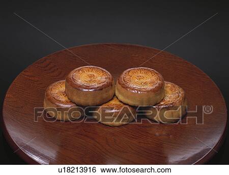 Stock Photograph - Chinese Moon Cakes. Fotosearch