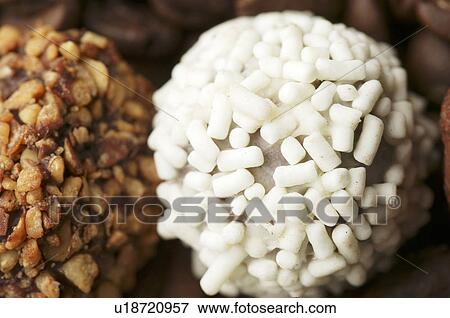 Stock Photo - Chocolate pieces. Fotosearch