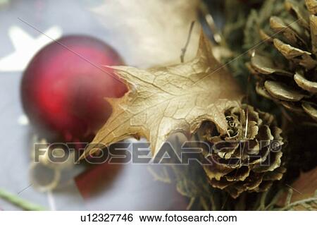 Stock Photograph - Christmas ornaments. Fotosearch