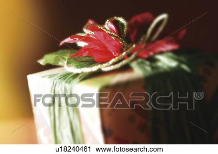 Stock Image - Christmas present. Fotosearch