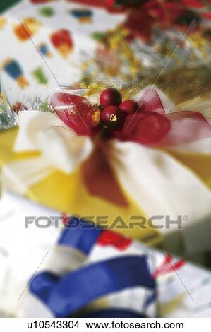 Picture - Christmas presents. Fotosearch