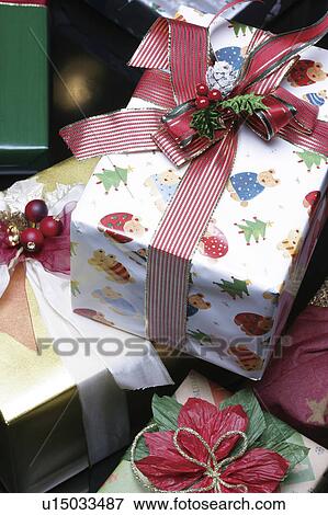 Stock Photo - Christmas presents. Fotosearch