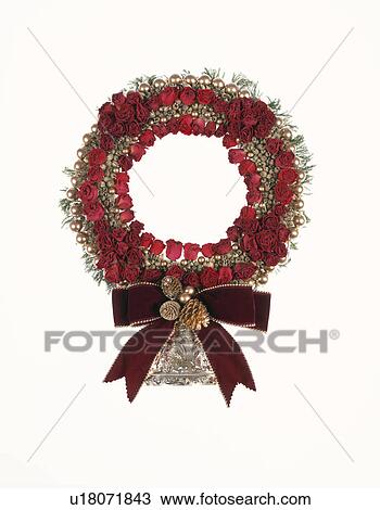 Christmas wreath View Large Photo Image Stock Image - Christmas wreath. Fotosearch