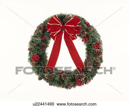 Christmas wreath View Large Photo Image Stock Image - Christmas wreath. Fotosearch