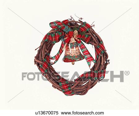 Christmas wreath View Large Photo Image Stock Photography - Christmas wreath. Fotosearch