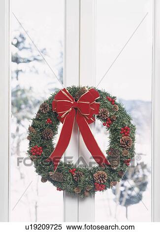 Christmas wreath View Large Photo Image Stock Photography - Christmas wreath. Fotosearch