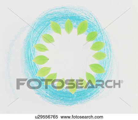 Circle of leaves View Large Photo Image Stock Photography - Circle of leaves. Fotosearch