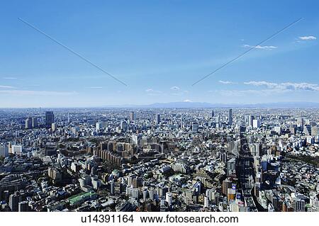 Picture - Cityscape of Tokyo, Japan. Fotosearch