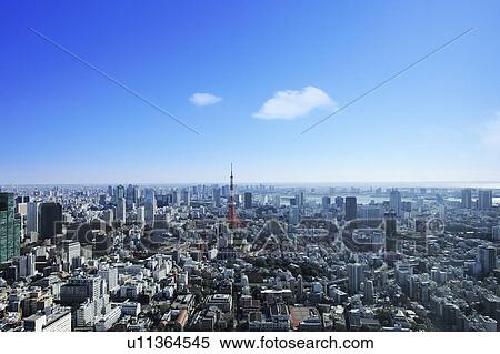 Stock Photography - Cityscape of Tokyo, Japan. Fotosearch
