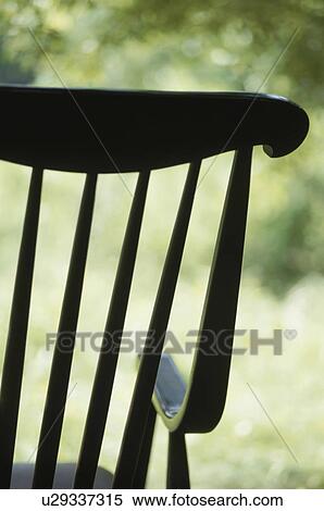 Close-up of back of chair View Large Photo Image Stock Photography - Close-up of back of chair. Fotosearch