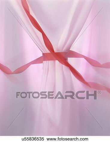 Stock Photography - Cloth and a ribbon. Fotosearch