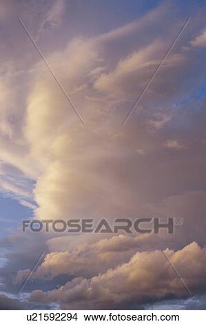 Clouds at sunset View Large Photo Image Picture - Clouds at sunset. Fotosearch