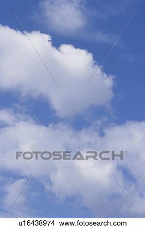Clouds in a blue sky View Large Photo Image Picture - Clouds in a blue sky. Fotosearch