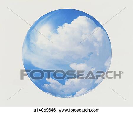 Clouds in blue sky View Large Photo Image Stock Photograph - Clouds in blue sky. Fotosearch