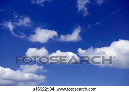 Picture - Clouds in sky. Fotosearch