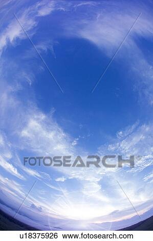 Stock Photograph - Clouds over Sugadaira Plateau, Nagano Prefecture, Japan. Fotosearch