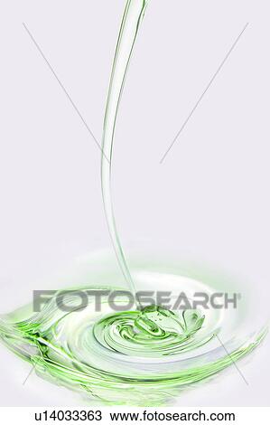 Stock Image - Colored liquid image. Fotosearch