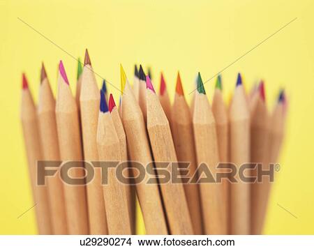 Picture - Colored pencils. Fotosearch