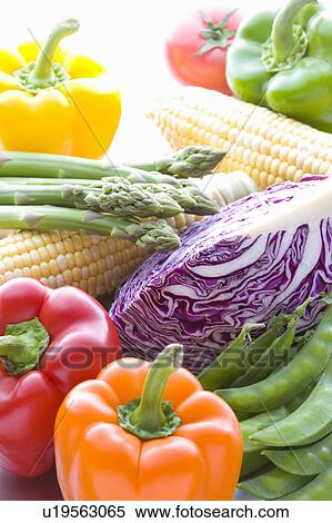 Stock Photography - Colorful vegetables. Fotosearch