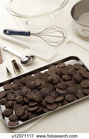 Stock Photo - Cooking chocolate. Fotosearch