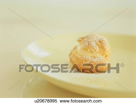 Stock Photography - Cream puff. Fotosearch