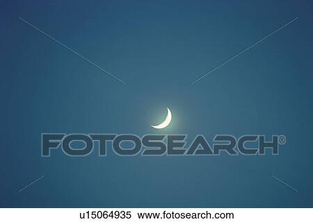 Stock Photography - Crescent moon. Fotosearch
