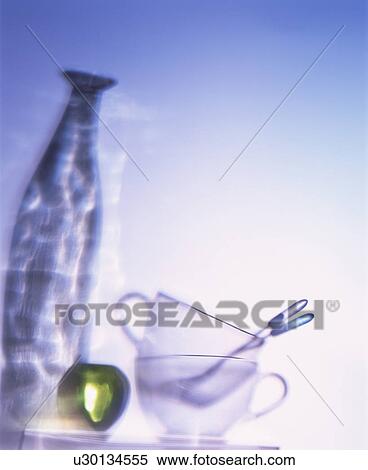 Stock Photography - Crockery on a table. Fotosearch