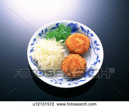 Croquettes with cabbage View Large Photo Image Stock Image - Croquettes with cabbage. Fotosearch