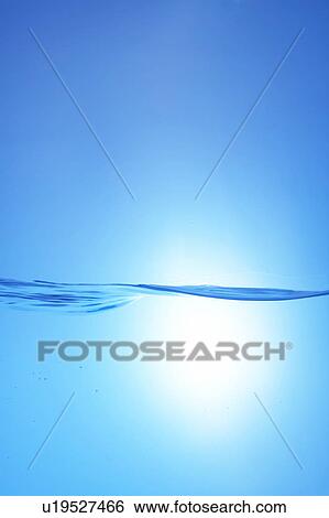 Cross section of water, blue background, copy space View Large Photo Image Stock Photograph - Cross section of water, blue background, copy space. Fotosearch