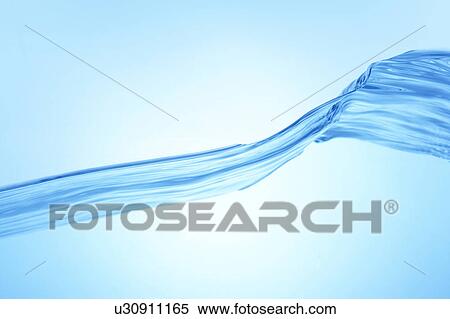 Cross section of water, close up, blue background View Large Photo Image Stock Photography - Cross section of water, close up, blue background. Fotosearch