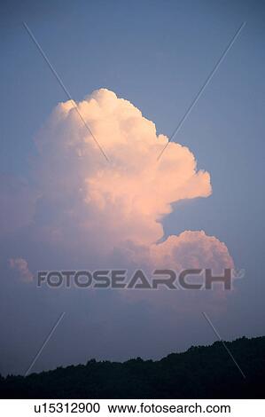 Stock Image - Cumulonimbus cloud. Fotosearch