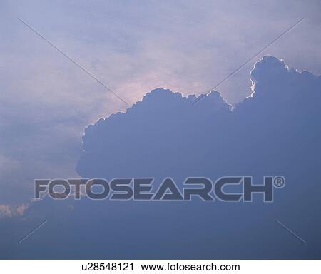 Stock Image - Cumulonimbus cloud, Yaita, Tochigi Prefecture, Japan. Fotosearch