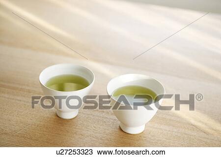 Cups of Japanese tea View Large Photo Image Stock Image - Cups of Japanese tea. Fotosearch