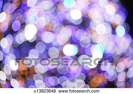 Stock Photo - Defocused lights. Fotosearch